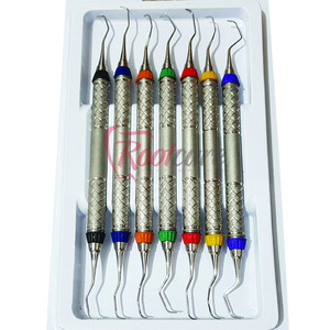 Hot Selling Item Premium Dental Gracey Curettes 1/2-13/14 Periodontal <b>tools</b> for <b>Cleaning</b> and Scaling dental surgical instruments - Product Image 6