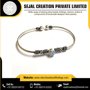 Pulseras Tribales de Plata de Ley 925 Hechas a Mano, Estilo Bohemio Único, Pulseras Tribales de Plata de Ley 925 - Product Image 5