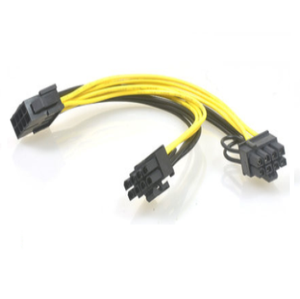 8-polige PCI Express 2x Pcie 8 (6 <span class=keywords><strong>2</strong></span>) Pin-Grafikkarte Grafikkarte Server Power Riser PVC-Material auf Lager - Product Image 4