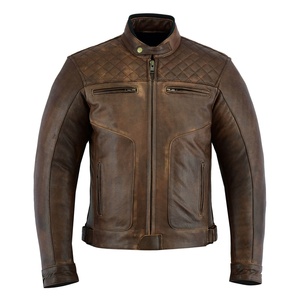 Chaqueta de Motociclismo de Cuero Personalizada, Talla Grande, Transpirable, Resistente al Viento, Ignífuga, Ropa Deportiva para Turismo, Gran Venta - Product Image 1