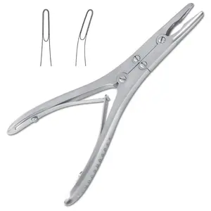 Abrazadera ortopédica Bohler de 15cm, instrumentos quirúrgicos, pinzas de hueso de acero inoxidable de calidad alemana, fuente de alimentación Manual - Product Image 1