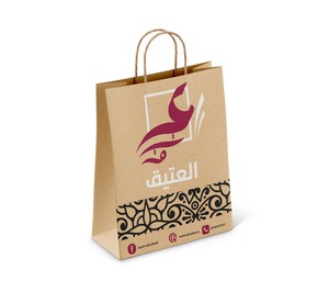 ถุงกระดาษสำหรับร้านขายของชำถุงกระดาษพิมพ์แบบกำหนดเองถุงกระดาษคราฟท์สีน้ำตาลสำหรับร้านขายของชำ - Product Image 5