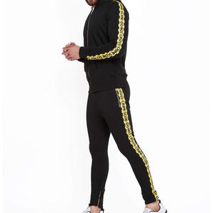 ชุดวอร์มออกกำลังกายเล่นฟิตเนสสำหรับผู้ชาย,เสื้อวอร์มผ้าโพลีเอสเตอร์สำหรับวิ่งออกกำลังกายพิมพ์โลโก้ได้ตามต้องการ - Product Image 4