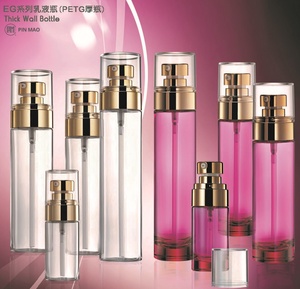 Ví dụ như loạt mỹ phẩm chai 30ml 60ml 80ml 100ml ABS nhựa với bơm con dấu cho dầu gội Lotion mỹ phẩm bao bì - Product Image 2