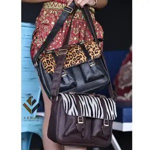 بقرة إخفاء المصممين جلد طبيعي الكتف حقائب اليد مخصص المرأة حقيبة ساع