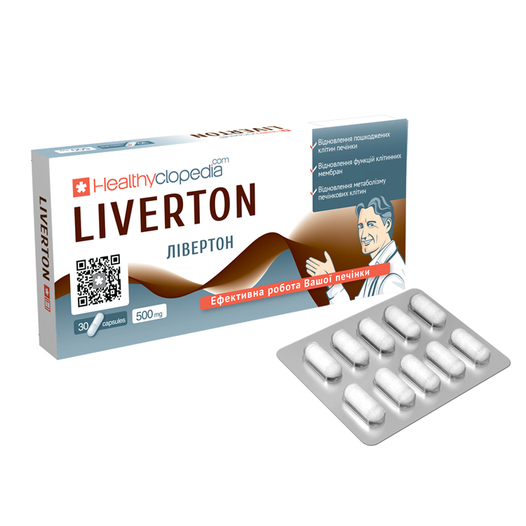 Капсулы ливертон для лечения жирной печени с хроническим гепатитом