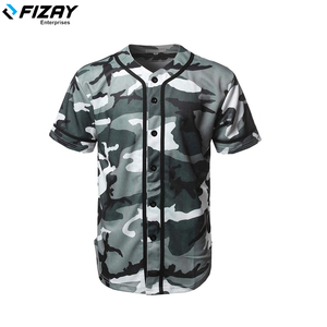 FIZAY ENTERPRISES Vêtements de sport personnalisés pour baseball et softball, haute qualité, respirants, séchage rapide, uniforme avec logo personnalisé, grandes tailles, dernières tendances - Product Image 5