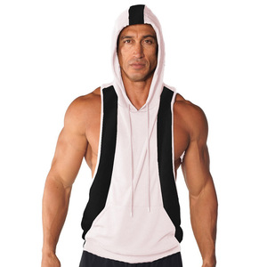Manufacturer Custom Logo Gym Fitness <b>Men</b> Bodybuilding <b>Stringer</b> Tank Top Spandex/Polyester Knitted Eco-Friendly Quick Dry - Product Image 6