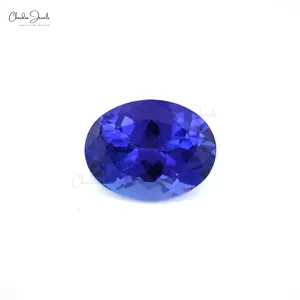 Loose Gemstone Natural Tanzanite Faceted 1.11 cts Oval Cut Gemstone High Quality Tanzanite Wholesale Manufacturer and Supplier