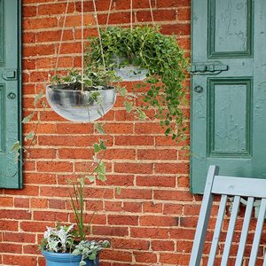 Nouveau Design attrayant, jardinière galvanisée suspendue et Pot de fleurs pour la maison, l'hôtel, la chambre à coucher et le salon - Product Image 5