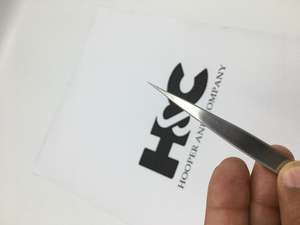 Nouvelle pince à épiler applicateur de cils de marque privée ton argent Logo en acier inoxydable pince à épiler d'extension de cils durable vison - Product Image 5