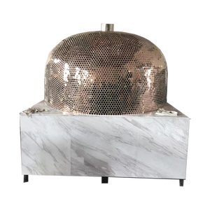 Horno de <span class=keywords><strong>Pizza</strong></span> comercial, diseño único, Combo de leña a Gas, puede hornear todo - Product Image 6