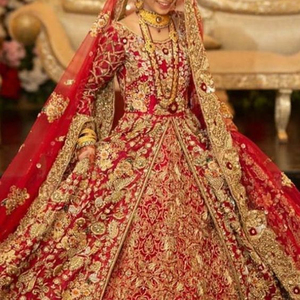 NEW INDIAN/PAKISTANI DESIGNER EMBROIDERY on STYLISH <b>BRIDAL</b> <b>JACKET</b>,BROCADE LEHENGA DRESS Embellished ZARI Work for Wedding@2022 - Product Image 1