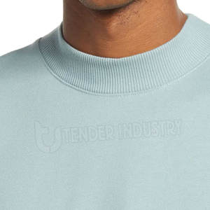 Sudaderas con capucha de gran tamaño de invierno para hombre de alta calidad, sudadera de poliéster/algodón con estampado de logotipo personalizado, venta al por mayor de fábrica - Product Image 5