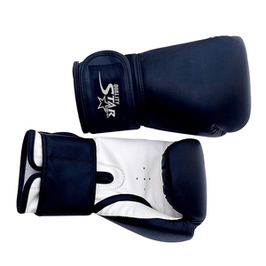 Guantes de boxeo profesionales para hombre, ropa de entrenamiento de cuero PU, con etiqueta personalizada impresa, guantes de lucha de boxeo - Product Image 6