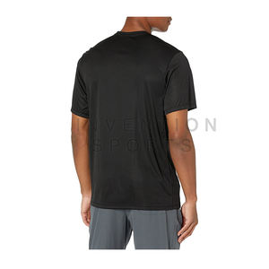T-shirt tissé Drifit pour hommes, impression de mode personnalisée, design décontracté à col rond en coton/polyester, t-shirts vierges - Product Image 4