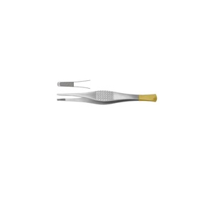 Ultragrip <span class=keywords><strong>TC</strong></span> Ferris-Smith dissectietang 2 x <span class=keywords><strong>3</strong></span> tanden roestvrij staal, 17,5 cm - 7 - Product Image 1
