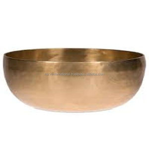 Bol chantant en laiton bol en bronze antique avec bâton en bois pour la méditation - Product Image 6