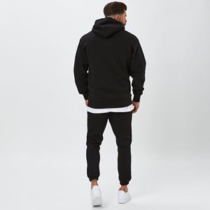 เสื้อมีฮู้ดผ้าฝ้ายออร์แกนิกสำหรับผู้ชายสำหรับทุกเพศเสื้อผ้าแนวสตรีทซิลิโคนลำลองขนาดใหญ่ - Product Image 3