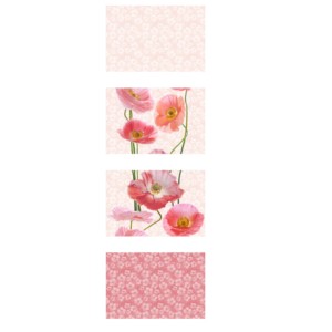 Green color flower design <b>decorative</b> ceramic glazed wall <b>tiles</b> 300x450mm - Product Image 3