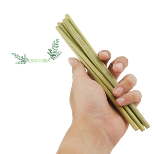 100% Biodegradable and Dry Grass Straws/ Grass Straws Drinking <b>for</b> Using in Healthy and Organic Life Made in Eco2go Vietnam - Product Image 1