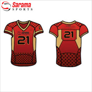 Uniformes de fútbol americano Sublimación Uniforme de fútbol americano personalizado, - Product Image 1