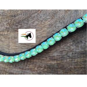 Bande adhésive d'obstacle pour cheval, 1 pièce, en cristal coloré, luxueux, mode, avec boucle arrière ouverte - Product Image 5