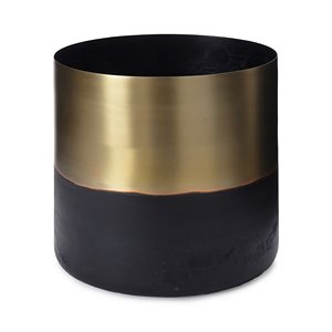 Jarrón de Metal dorado para flores secas, macetas - Product Image 1