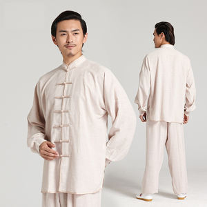 Wholesale Custom Made high quality kung fu uniform/New Wing Chun Uniform for Men/OEM traditional shaolin kung fu tai chi uniform - Product Image 6