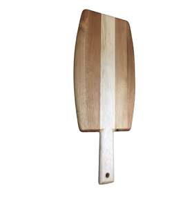 Tabla de cortar de madera de teca de Acacia Natural sostenible, herramienta de cocina desechable para cortar patrones rectangulares Vietnam - Product Image 1