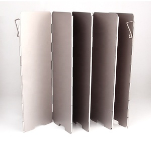 OEM personnalisé Pliable Pare-Vent Écran 10 Plaques <span class=keywords><strong>Camping</strong></span> En Plein Air Cuisinière à <span class=keywords><strong>Gaz</strong></span> - Product Image 6