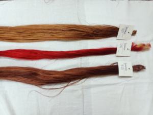 Extensiones de Cabello con Cinta Adhesiva Remy Virgen Hechas a Medida con Fibra de Plátano Natural Teñidas en Tus Colores - Product Image 3