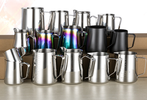 Vaso de flores de acero inoxidable, cilindro de flores, espuma de leche, taza de leche, electrodoméstico de café - Product Image 3