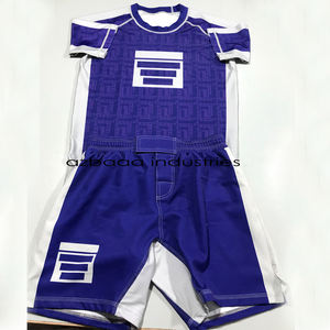 ชุดแรชการ์ดและกางเกงขาสั้นสำหรับเล่นกีฬา Jitsu ของบราซิล - Product Image 1