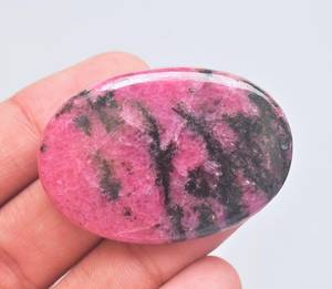 Cabujones de Rodonita Natural, joyería de rodonita, gemas sueltas, piedras preciosas, hacer joyas - Product Image 2