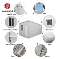 Pas cher 16ft 30ft 40ft Mobile Living Container House Conteneur pliant en acier 72m2 Prix pour Philippines Vente d'hiver en Grèce