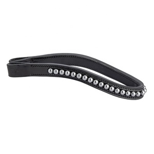 Banda de piel de vaca para cejas, diseño ecuestre de caballo y Perla, diseño personalizado, todos los colores disponibles - Product Image 1