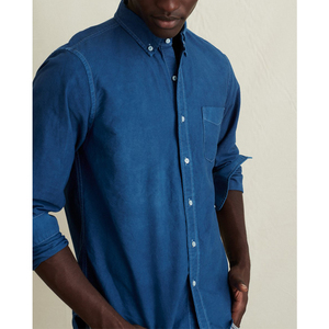 Camisa de algodón personalizada para hombres y mujeres, camisas con botones de manga larga, logo personalizado, mejor calidad, 100% - Product Image 2