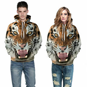 Venta al por mayor 100% sudadera de algodón de gran tamaño para las mujeres y los hombres Sudadera con capucha personalizada con logotipo frontal para el invierno - Product Image 4