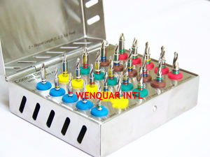 Kit de taladros cónicos con topes, implante Dental, irrigación quirúrgica externa, 25 uds. - Product Image 3