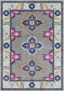 2022 nueva llegada bajo Moq de diseño personalizado hecho a mano, respetuoso del medio ambiente nueva colección de verano impreso alfombra bohemio 150X210CM - Product Image 6