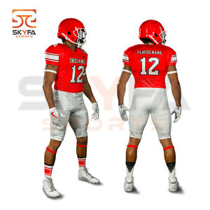 American Football Uniforms Made Of Polyester Sports Wears American Football Uniforms Sets for Sale - Product Image 1