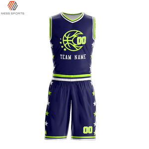 Nouvel ensemble d'uniformes de basketball réversibles personnalisés pour hommes, maillot et short, vêtements de sport pour équipes, vente en gros - Product Image 6