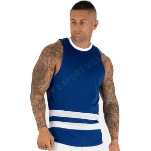 Herren Tank Top Neue Marke Baumwolle Singulett Hochwertiges Unterhemd Bodybuilding Singulett Ärmellose Weste Herren Tanktops