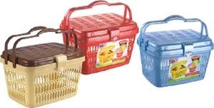 Velvet <b>basket</b> Online shop wholesale <b>plastic</b> superstore hand shopping <b>basket</b> with <b>plastic</b> hand cart superstore shopping <b>baskets</b> - Product Image 3