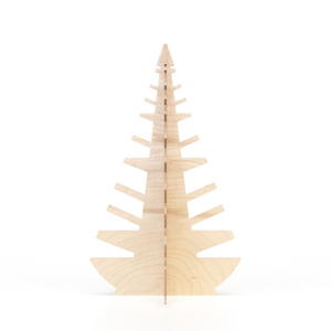 Decorazioni per la casa Made in Italy albero di natale in legno non convenzionale ad incastro di dimensioni personalizzate per la casa - Product Image 4