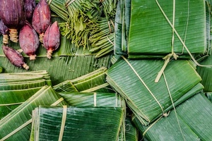 Feuille de banane fraîche écologique, 1 pièce, pour emballage vert - Product Image 4