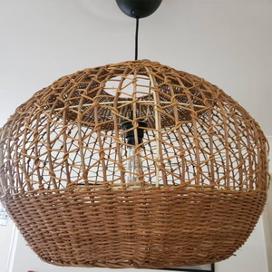 Beautiful <strong>Round</strong> Shape Handmade Rattan Pendant Light, Rattan <strong>Lampshade</strong> in Vietnam Wholesale - Product Image 3