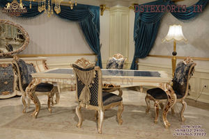 Muebles de comedor de estilo europeo tallados a mano, aspecto Formal, 6 plazas - Product Image 5