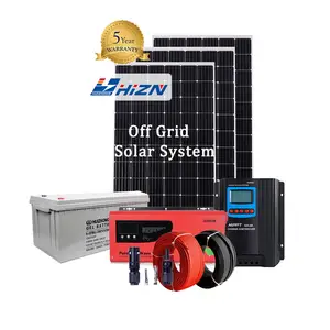 HIZN güneş paneli sistemi 2000w güneş ups sistemi 2kw güneş sistemi fiyat